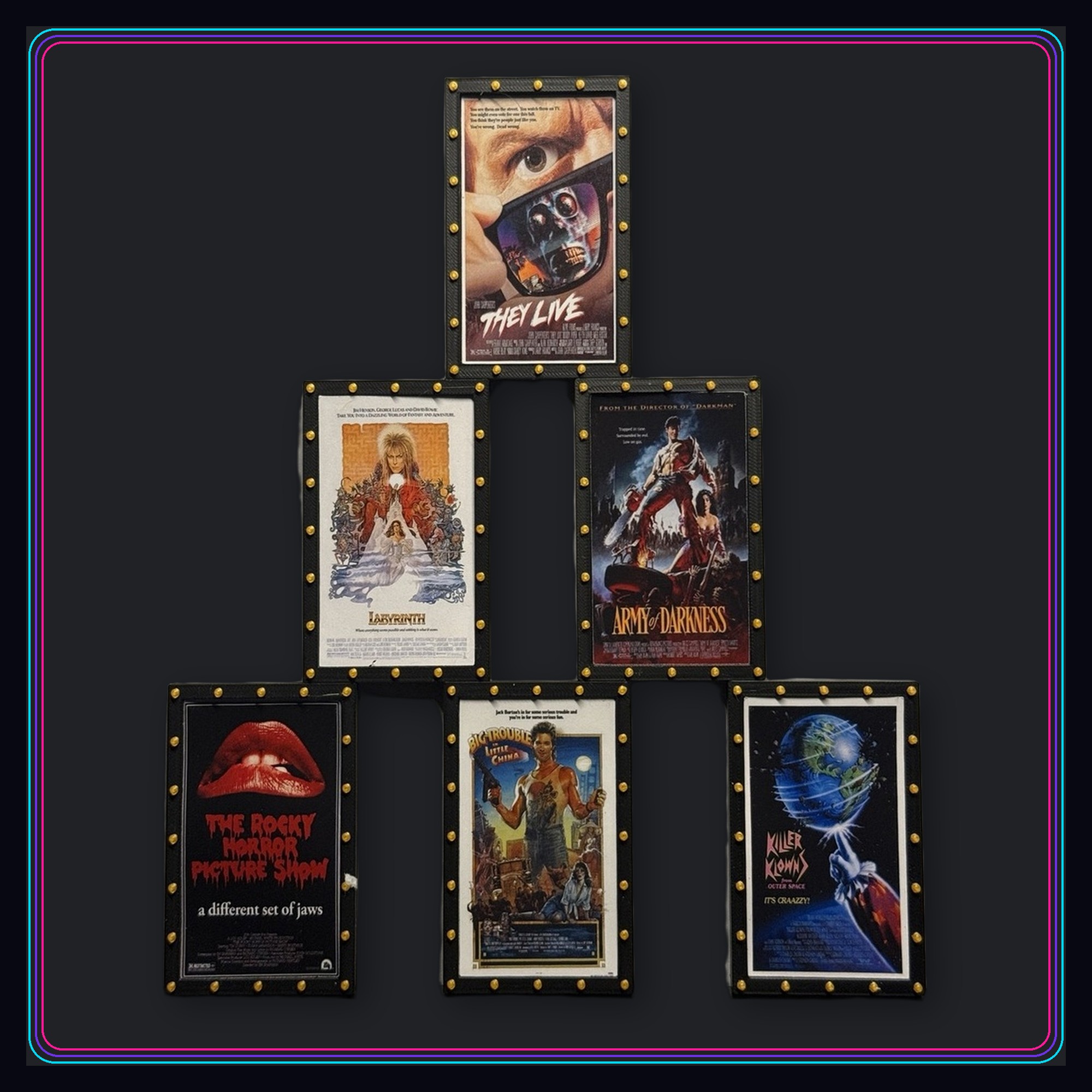 Build your own movie poster magnet six-pack photo 2