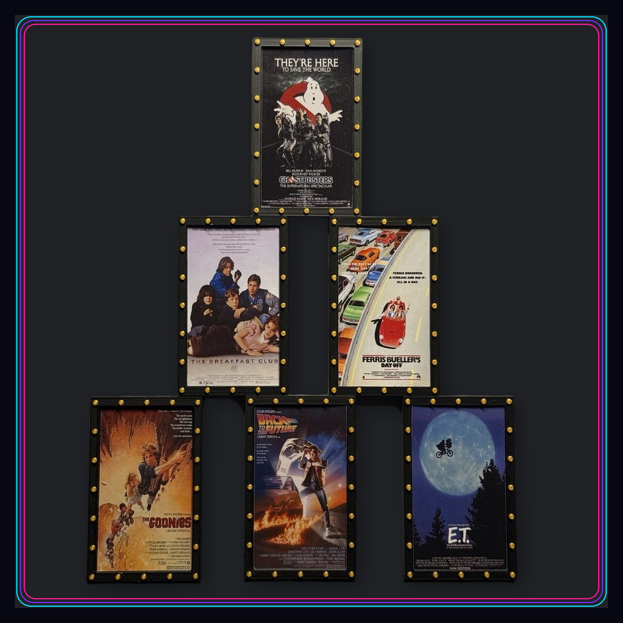 Build your own movie poster magnet six-pack photo 4