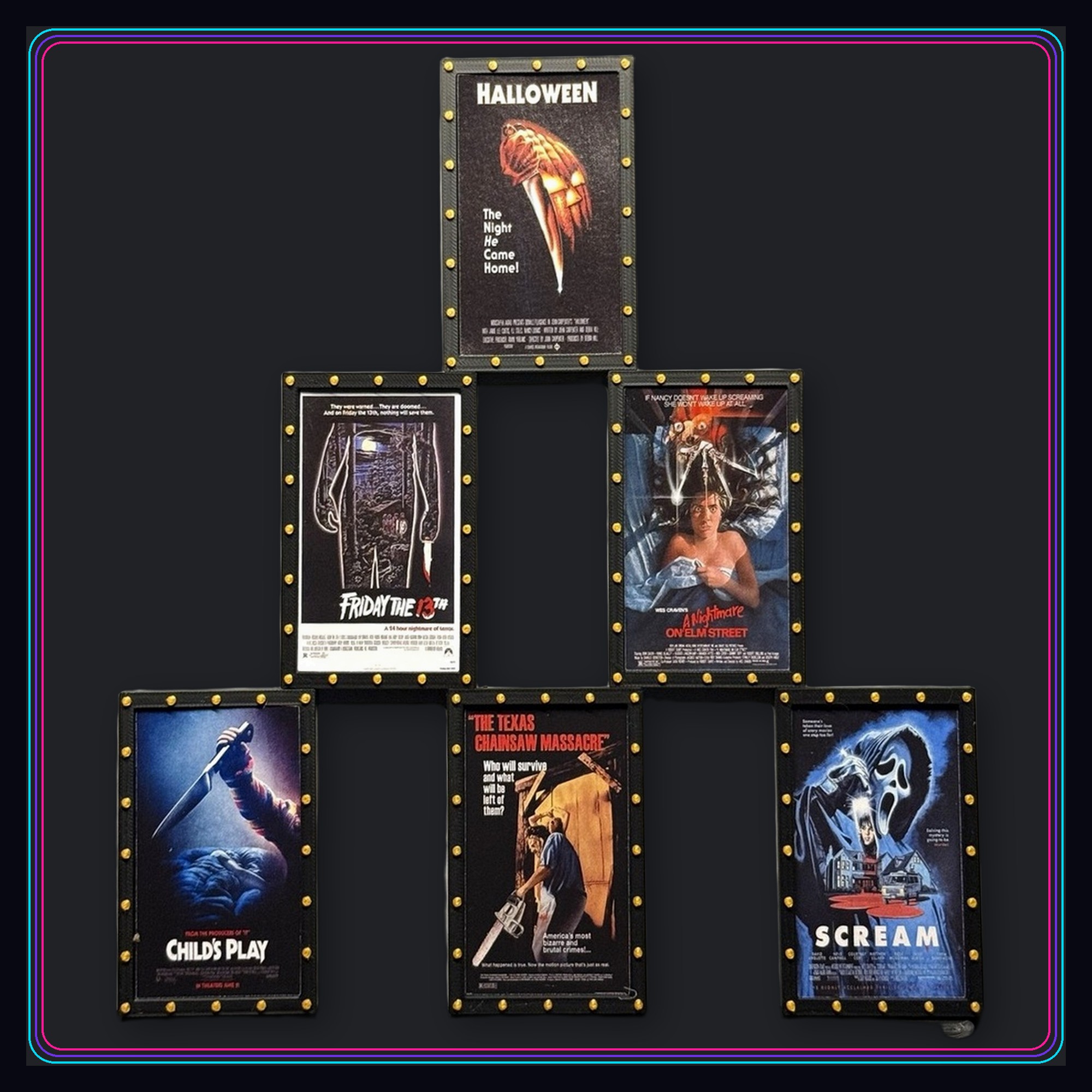 Build your own movie poster magnet six-pack photo 6